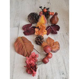 Fall leaf apple fruit filler Centerpiece set Halloween home decor‎
